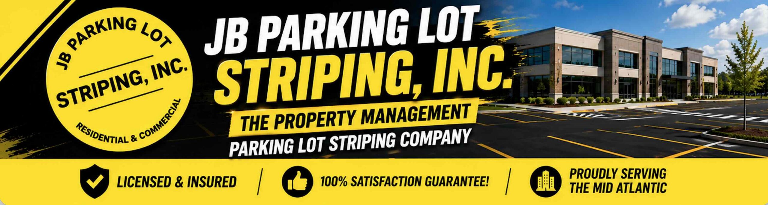 property management parking lot striping